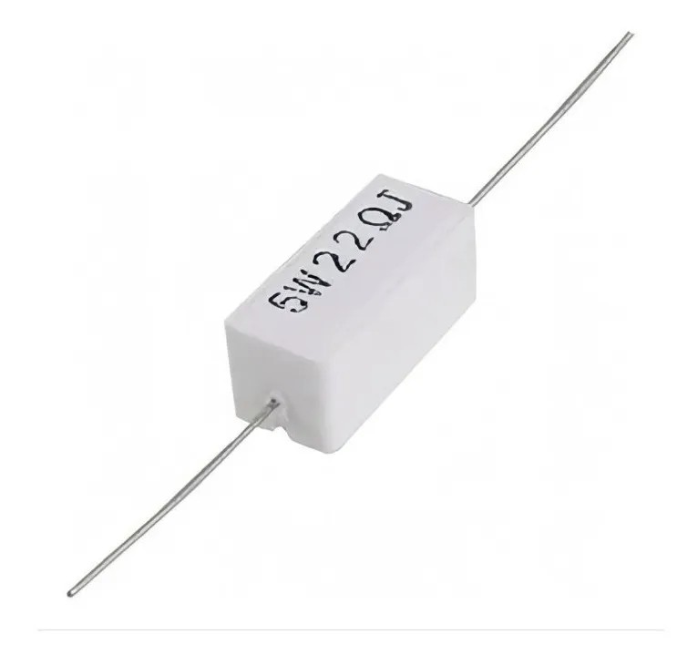 5 Resistenze Ossido Di Metallo Draloric 6W 470 Ohm – Assiali 31x7,5mm, Tolleranza 5%, Nuove